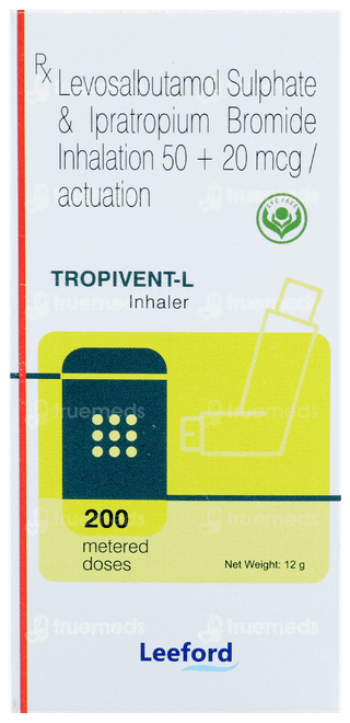 Tropivent-l 20/50 MCG Inhaler 200 Mdi